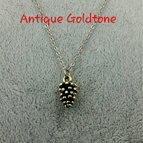 Pinecone Necklace (Choice Of Color) - Picture 2 of 6